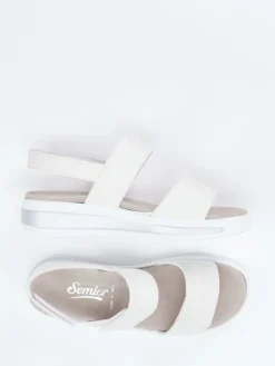 – Sandale aus geprägtem Leder*Semler Sale