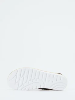 Damen Semler – Sandale aus geprägtem Leder