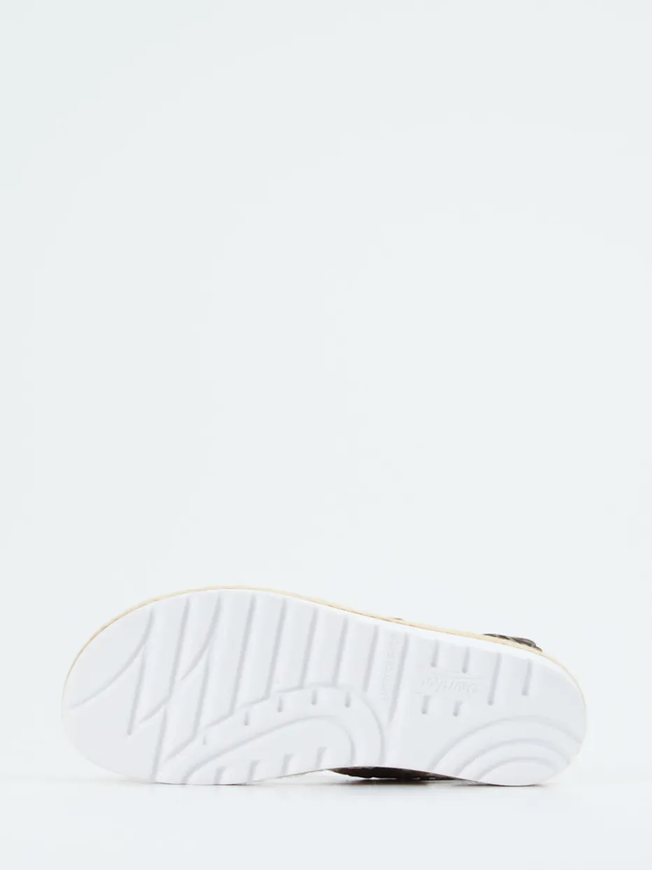 Damen Semler – Sandale aus geprägtem Leder