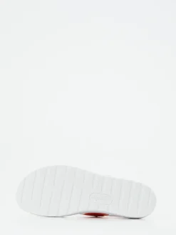 Damen Semler – Sandalen aus Lackleder in Korallenrot