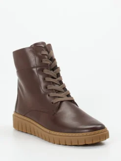 Damen Semler – Schnürboots aus Kalbleder dunkel