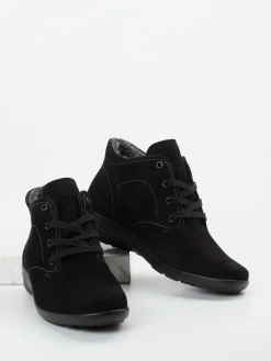 Damen Semler – Schnürboots aus Veloursleder