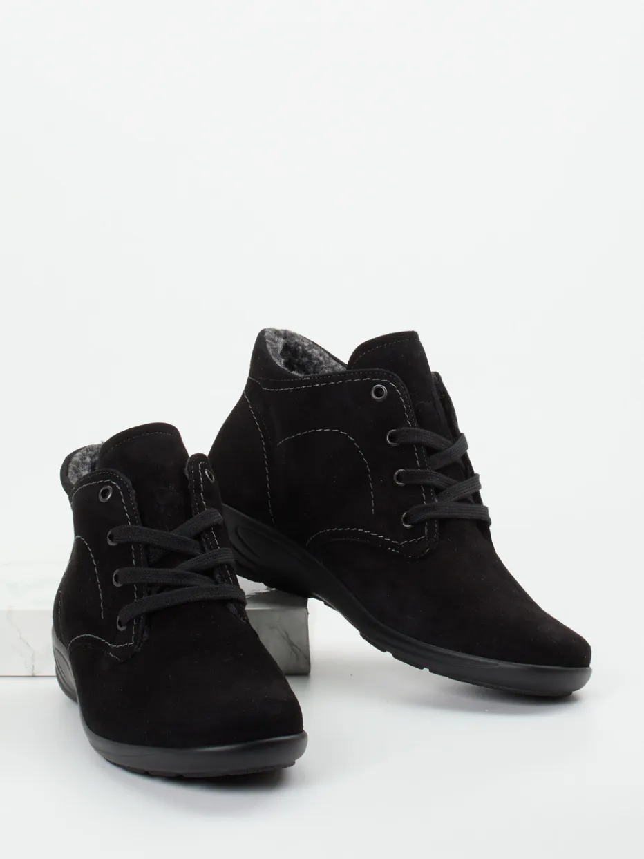 Damen Semler – Schnürboots aus Veloursleder