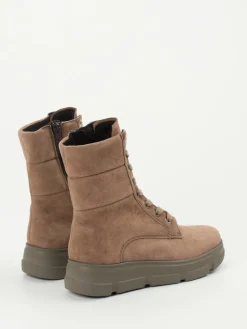 – Schnürboots aus Veloursleder mittel*Semler Hot