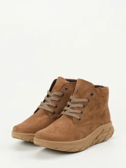 – Schnürboots aus Veloursleder*Semler