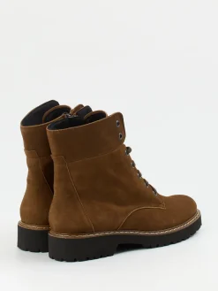 – Schnürboots aus Veloursleder mittel*Semler Online