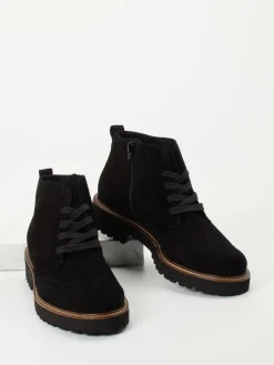 Damen Semler – Schnürboots aus Veloursleder