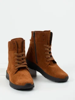 Damen Semler – Schnürboots aus Veloursleder