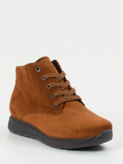 – Schnürboots aus Veloursleder rost*Semler Clearance