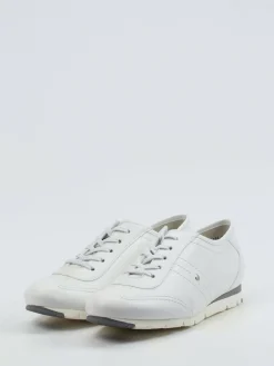 Damen Semler – Schnürschuh aus Kalbleder in Offwhite