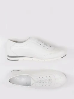 Damen Semler – Schnürschuh aus Kalbleder in Offwhite