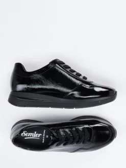 – Schnürschuh aus Lackleder*Semler Sale