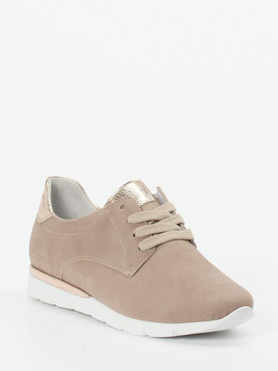 – Schnürschuh aus Veloursleder*Semler New