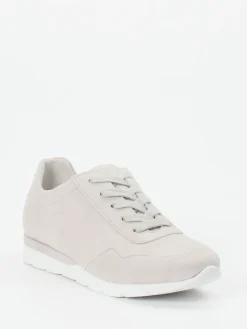 Damen Semler – Schnürschuh aus Veloursleder Hell