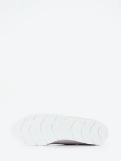 Damen Semler – Schnürschuh aus Veloursleder Hell