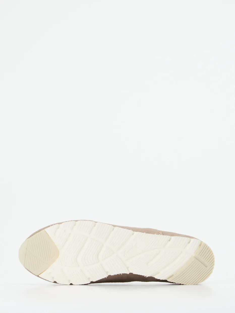 – Schnürsneaker aus Veloursleder in Taupe*Semler Sale