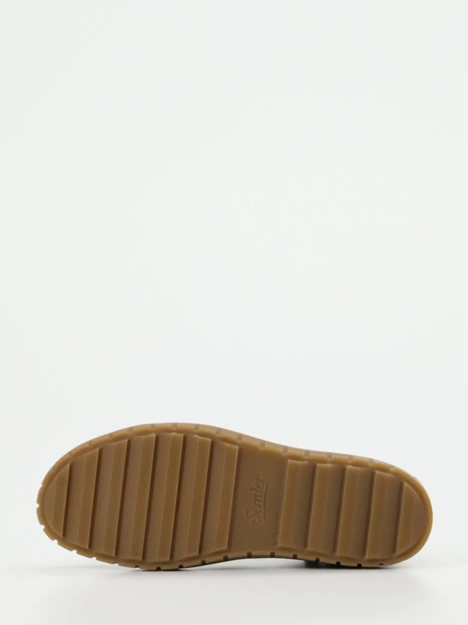 – Schnürstiefelette aus Veloursleder cognac*Semler