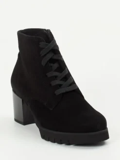 Damen Semler – Schnürstiefelette aus Veloursleder