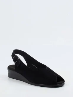 – Slingback-Sandale aus Veloursleder*Semler Sale