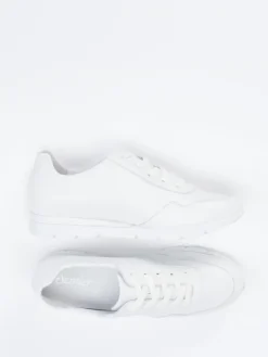 Damen Semler – Sneaker aus Kalbleder in Offwhite