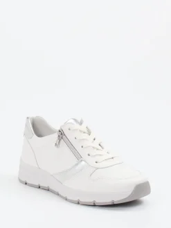 Damen Semler – Sneaker aus Kalbleder in Offwhite