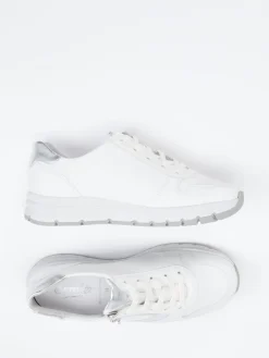 Damen Semler – Sneaker aus Kalbleder in Offwhite