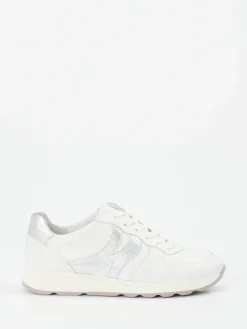 Damen Semler – Sneaker aus Kalbleder mit Metallic-Details