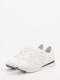 – Sneaker aus Kalbleder und Nylon Offwhite*Semler Online