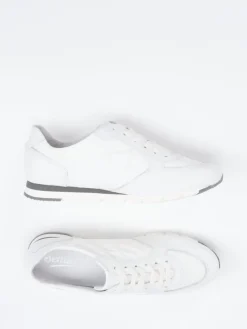 – Sneaker aus Kalbleder und Nylon Offwhite*Semler Online