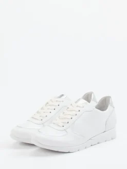 Damen Semler – Sneaker aus Kalbleder mit Metallic-Details