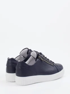 Damen Semler – Sneaker aus Kalbleder in Dunkel