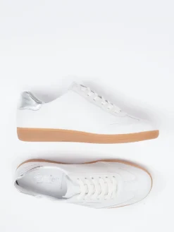 Damen Semler – Sneaker aus Kalbleder mit Silberdetails