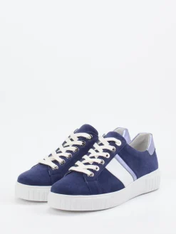 Damen Semler – Sneaker aus Nubukleder in Marine