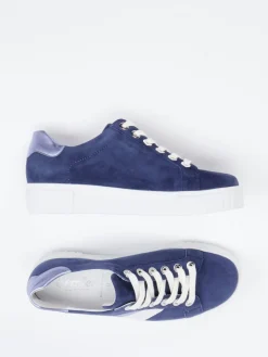 Damen Semler – Sneaker aus Nubukleder in Marine