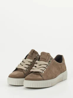Damen Semler – Sneaker aus Nubukleder in Taupe