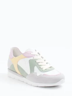 Damen Semler – Sneaker aus Veloursleder in Pastelloptik