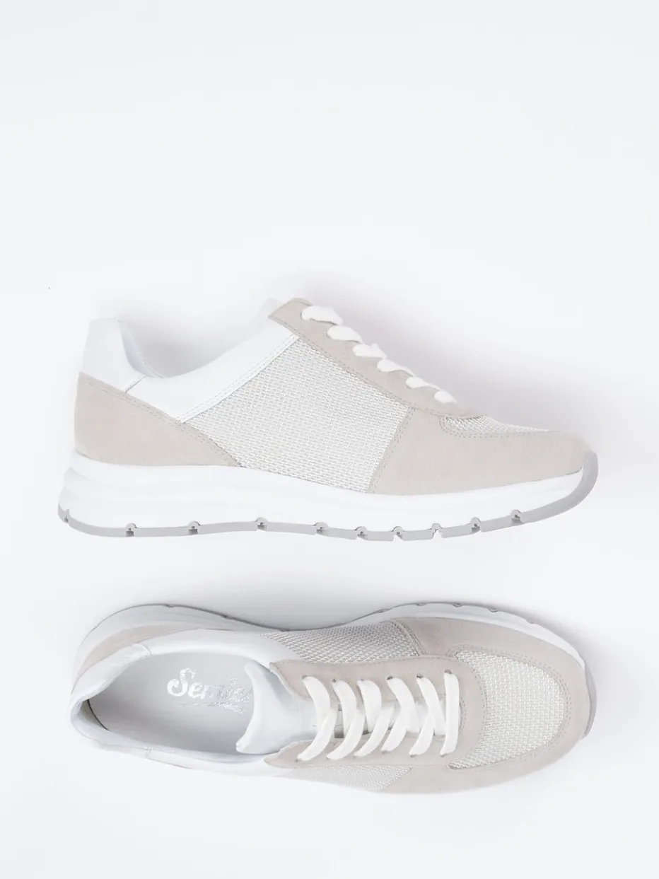 Damen Semler – Sneaker aus Veloursleder und Mesh