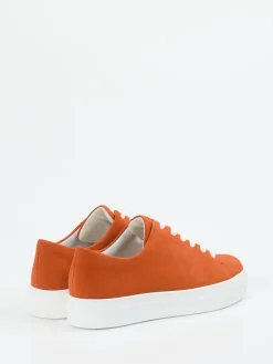 Damen Semler – Sneaker aus Veloursleder in Terrakotta