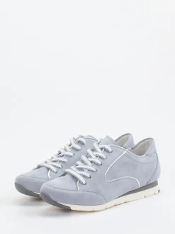 Damen Semler – Sneaker aus Veloursleder in Rauch