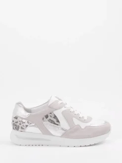Damen Semler – Sneaker aus Veloursleder mit Metallic-Details