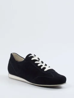 Damen Semler – Sneaker aus Veloursleder in Dunkel