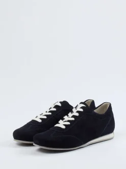 Damen Semler – Sneaker aus Veloursleder in Dunkel