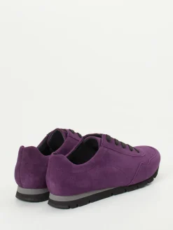 – Sneaker aus Veloursleder violett*Semler
