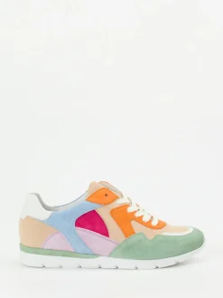 Damen Semler – Sneaker aus Veloursleder Colorblocking