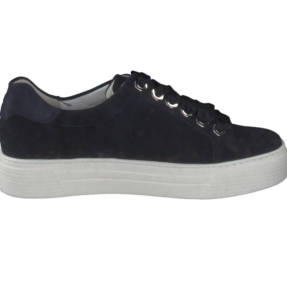 Damen Semler – Sneaker aus Veloursleder Dunkel