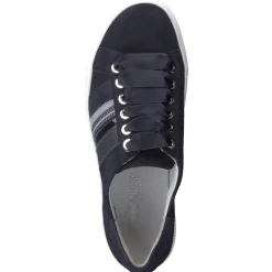 Damen Semler – Sneaker aus Veloursleder Dunkel