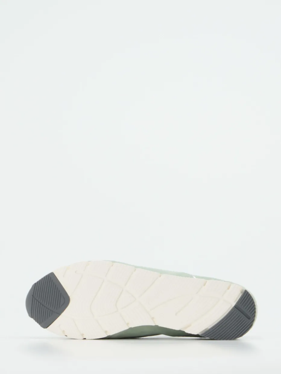 – Sneaker aus Veloursleder in Salbei*Semler