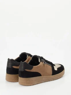 Damen Semler – Sneaker aus Veloursleder cognacfarben