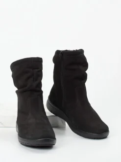 – Stiefelette aus Nubukleder*Semler Hot