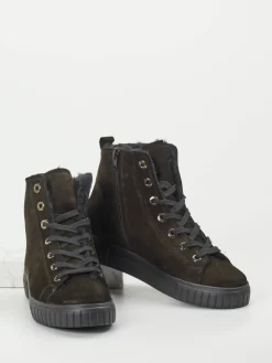 – Stiefelette aus Nubukleder in*Semler New